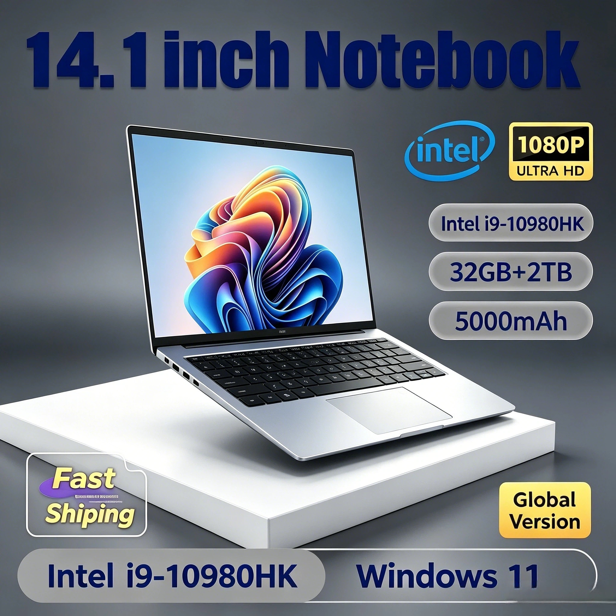 Pc Gaming Intel - 14.1 Inch Intel Core i9 10980HK