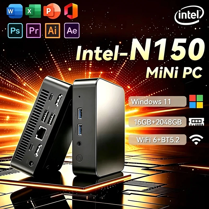 Pc Gaming Intel - NEW Mini PC Windows 11 Intel