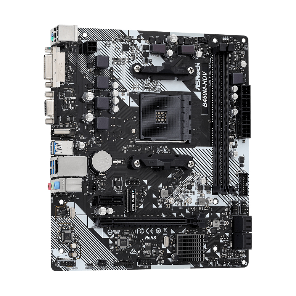 ASROCK B450M-HDV R4.0 Motherbo - Pc Gaming Amd Ryzen 5 incelemesi ve fiyatı