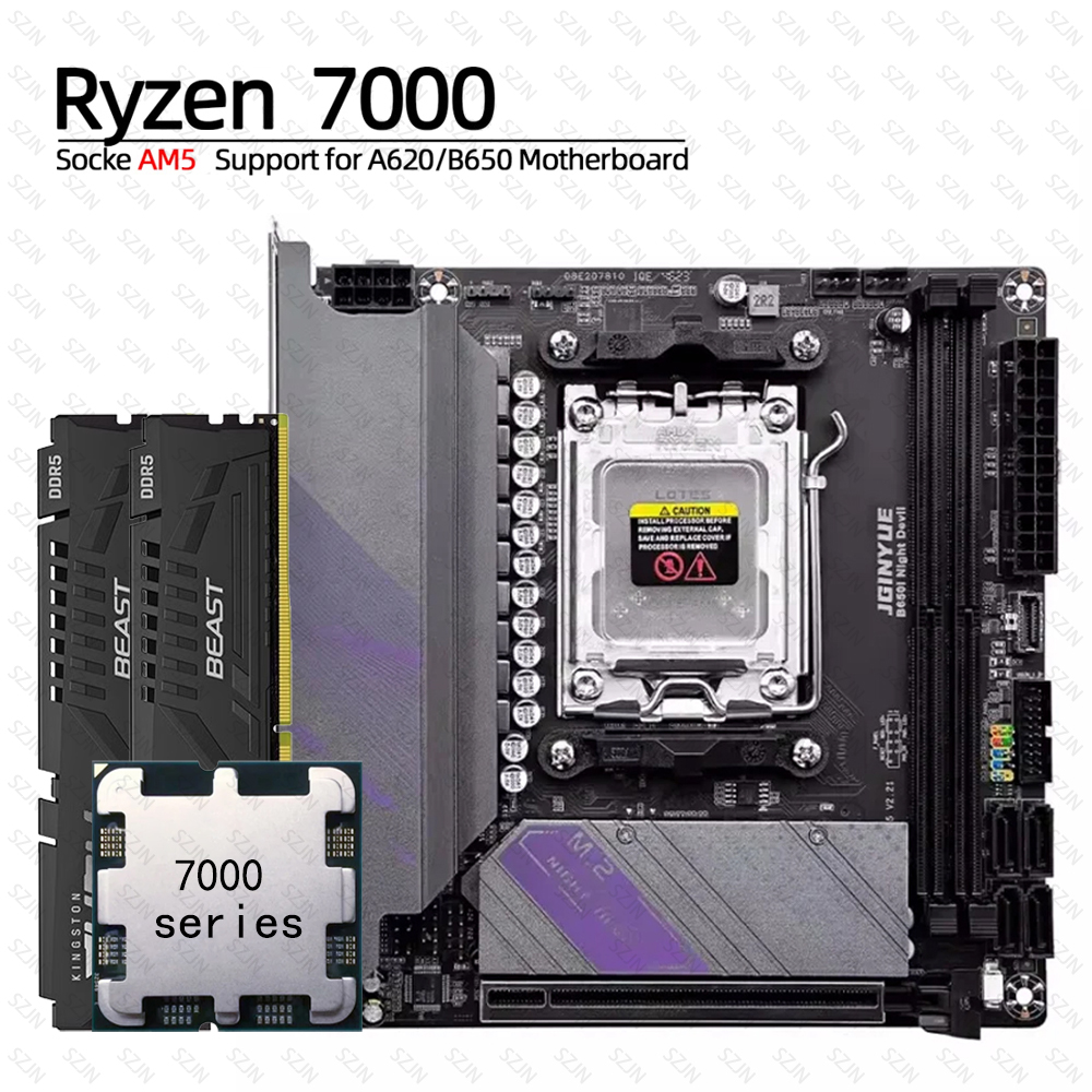 JGINYUE B650 ITX Motherboard S - Pc Gaming Amd Ryzen 5 incelemesi ve fiyatı