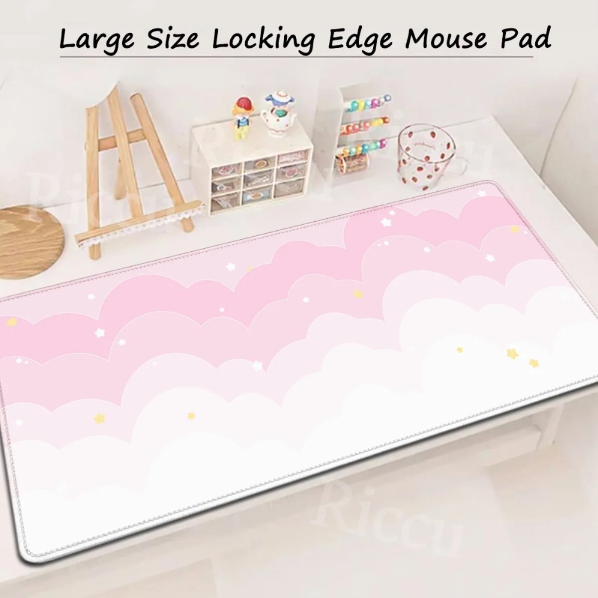 Pink Pastel Clouds Extended Mo - Pc Gaming Pink incelemesi ve fiyatı