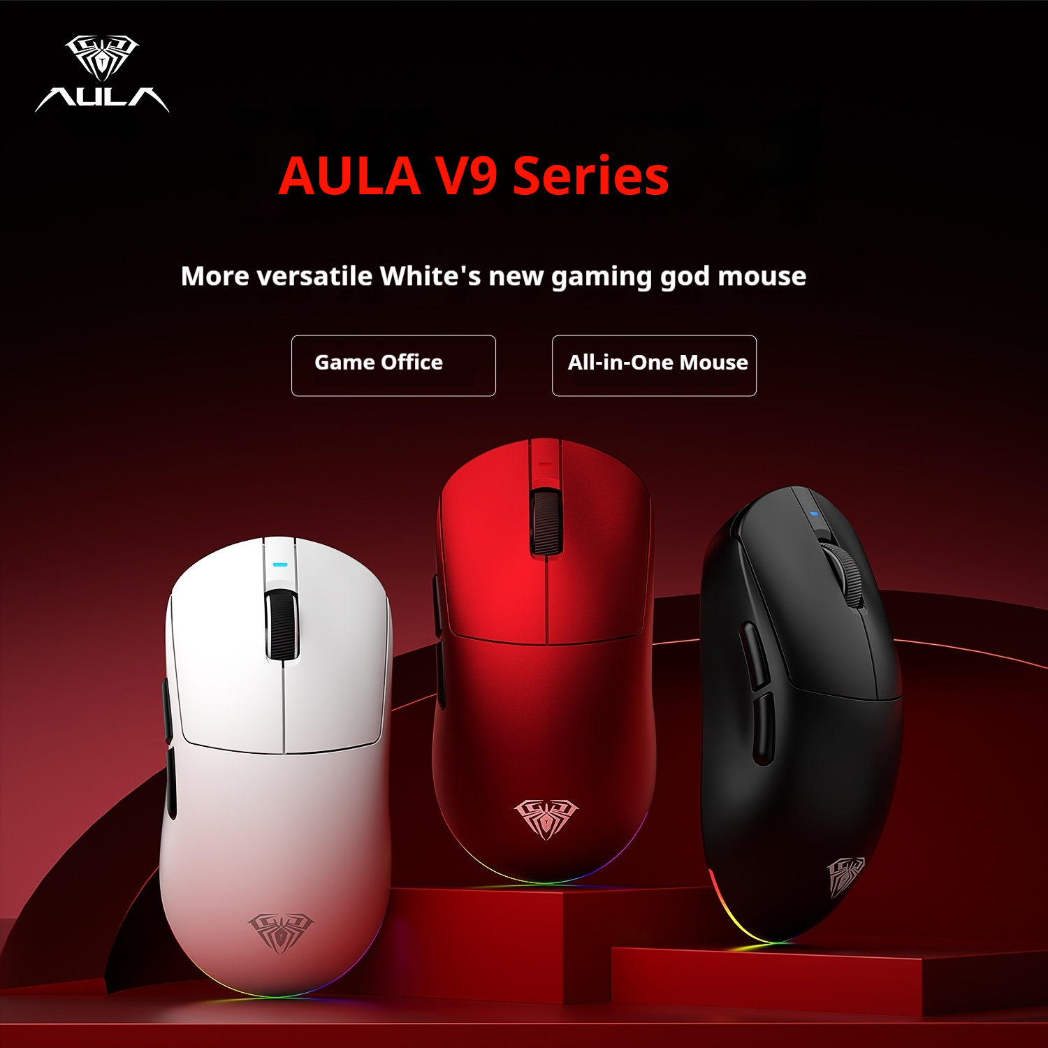AULA V9 Series Gaming Mouse Tr - Wireless Gaming Mouse incelemesi ve fiyatı