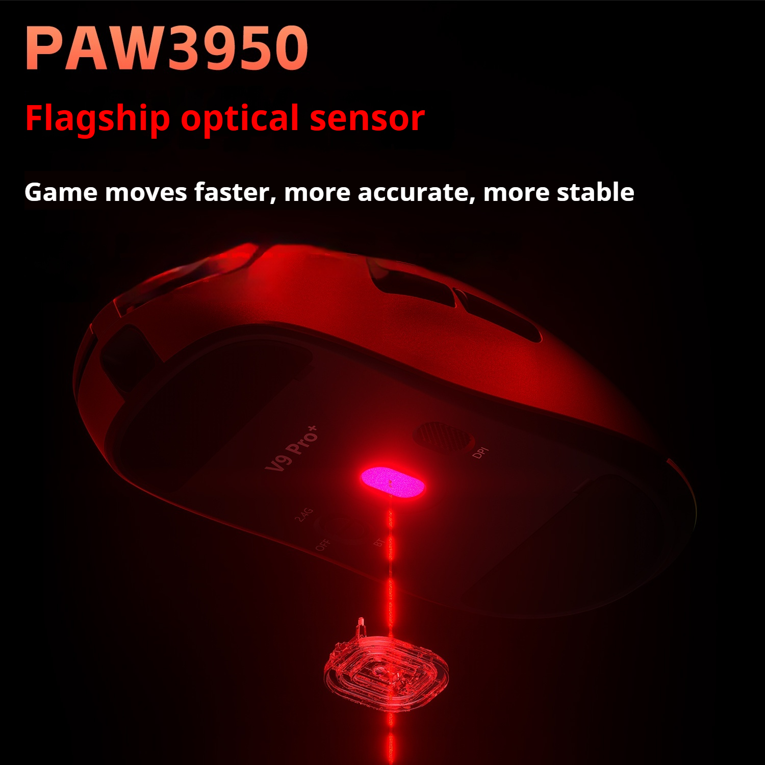 AULA V9 Series Gaming Mouse Tr - Wireless Gaming Mouse incelemesi ve fiyatı