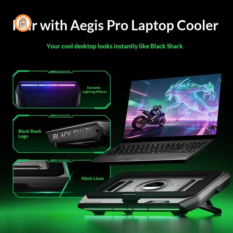 Black Shark Notebook Heat Sink - Pc Gaming Dell Alienware incelemesi ve fiyatı