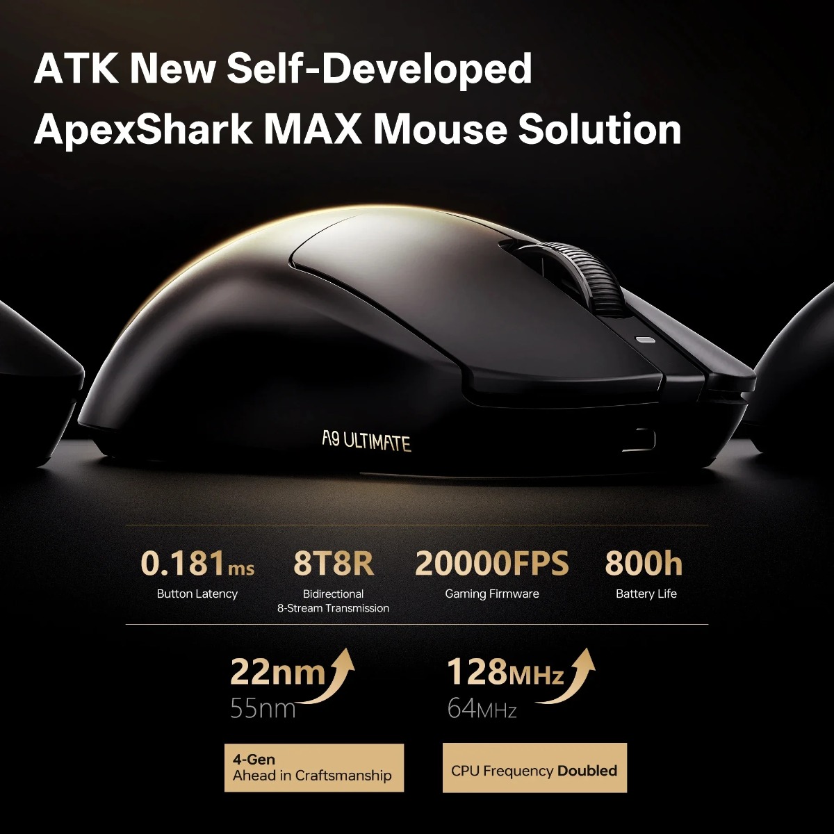 ATK Gaming Mouse DragonFly A9  - Wireless Gaming Mouse incelemesi ve fiyatı