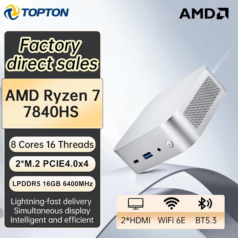 Topton Portable Gaming Mini PC - Pc Gaming Amd Ryzen 5 incelemesi ve fiyatı
