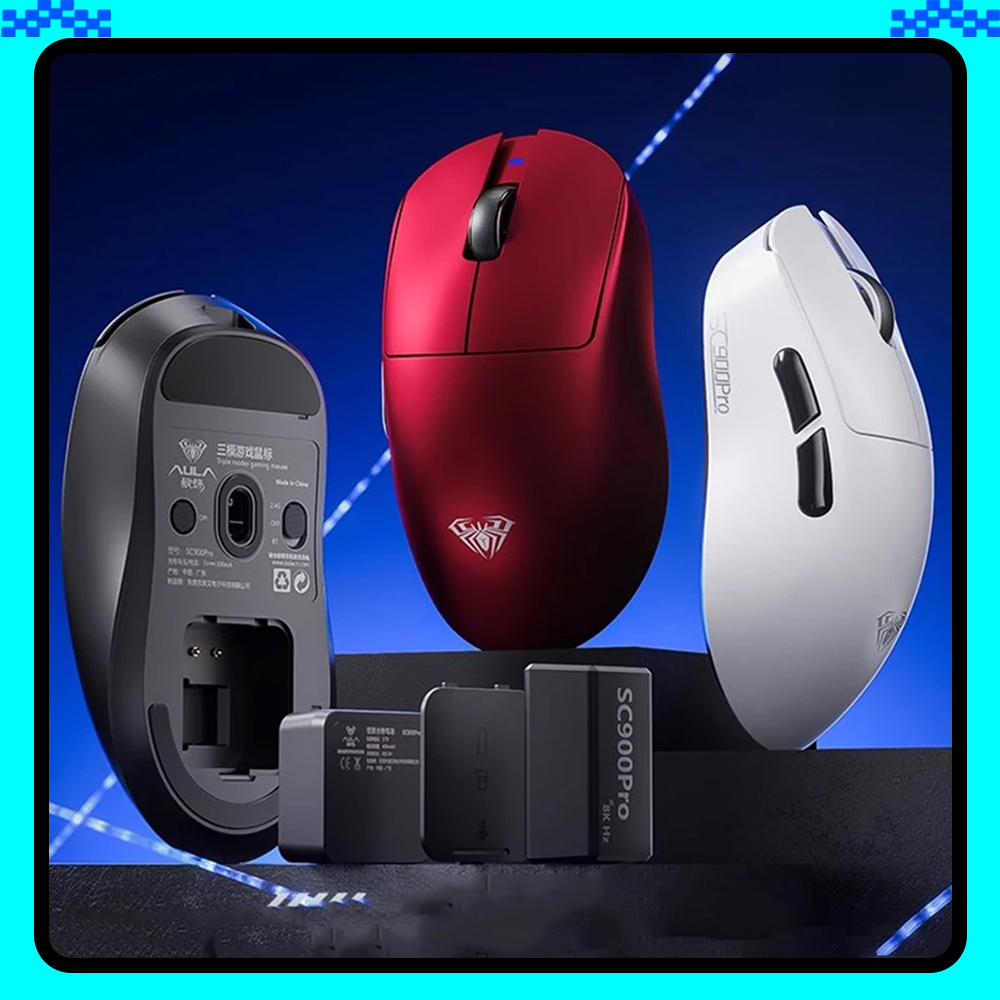AULA SC900 Mouse Mouse Paw3950 - Wireless Gaming Mouse incelemesi ve fiyatı