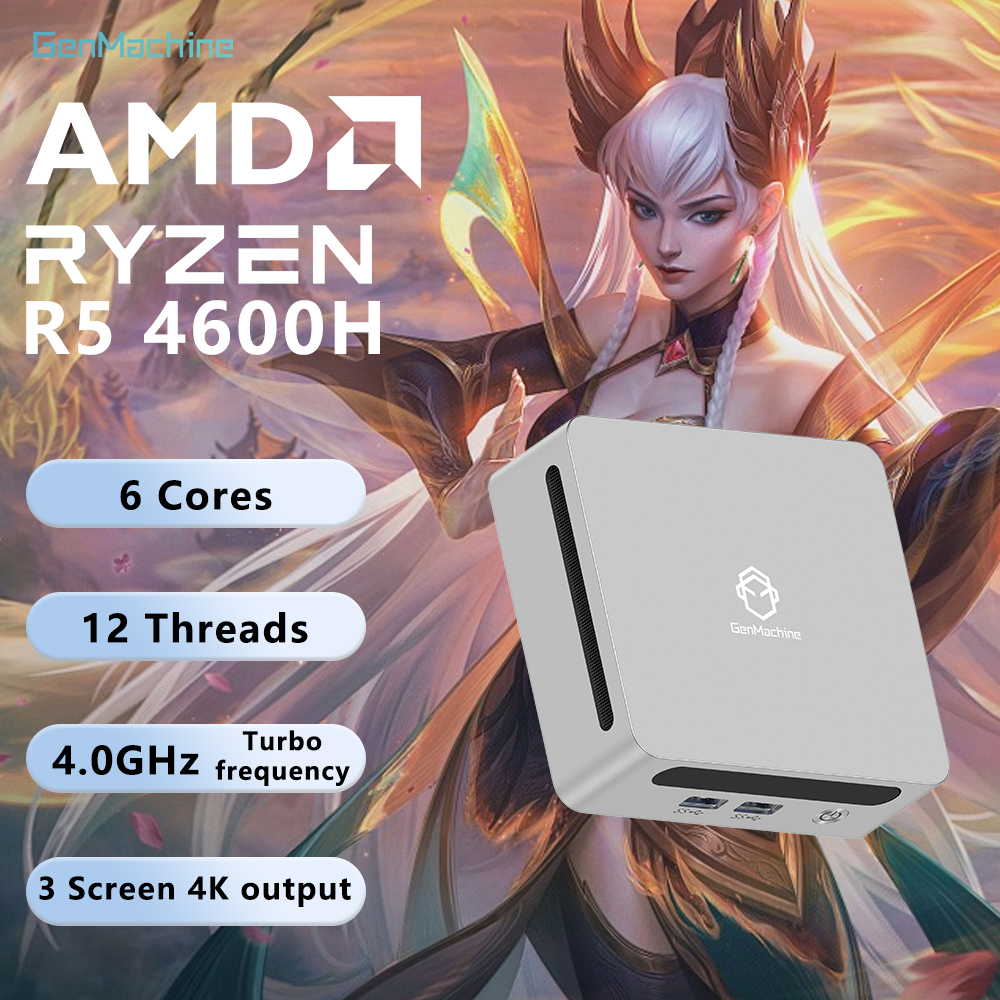 GenMachine AMD Ryzen 5 4600H 1 - Pc Gaming Amd Ryzen 5 incelemesi ve fiyatı