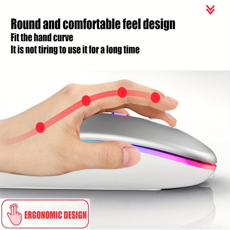 Wireless Mouse RGB Rechargeabl - Wireless Gaming Mouse incelemesi ve fiyatı