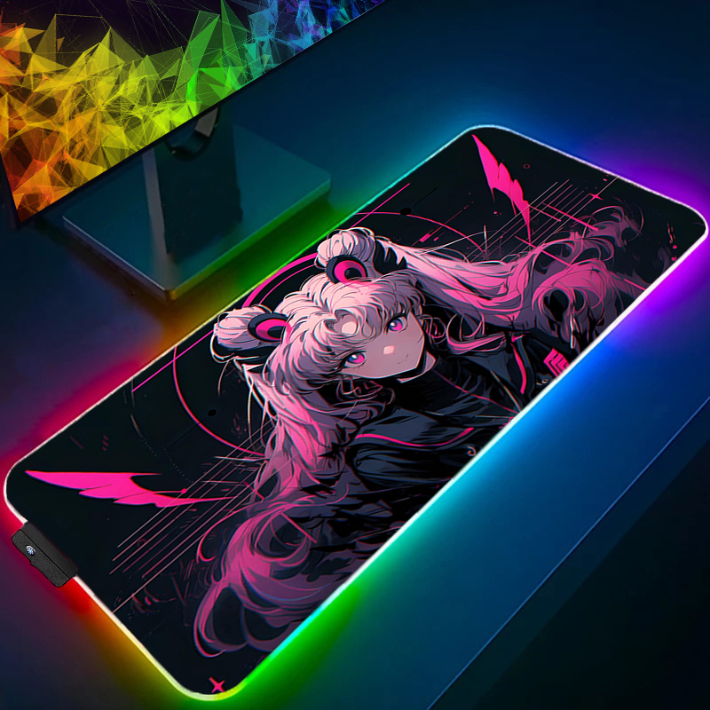 RGB Large Mouse Pad Gamer Keyb - Pc Gaming Pink incelemesi ve fiyatı