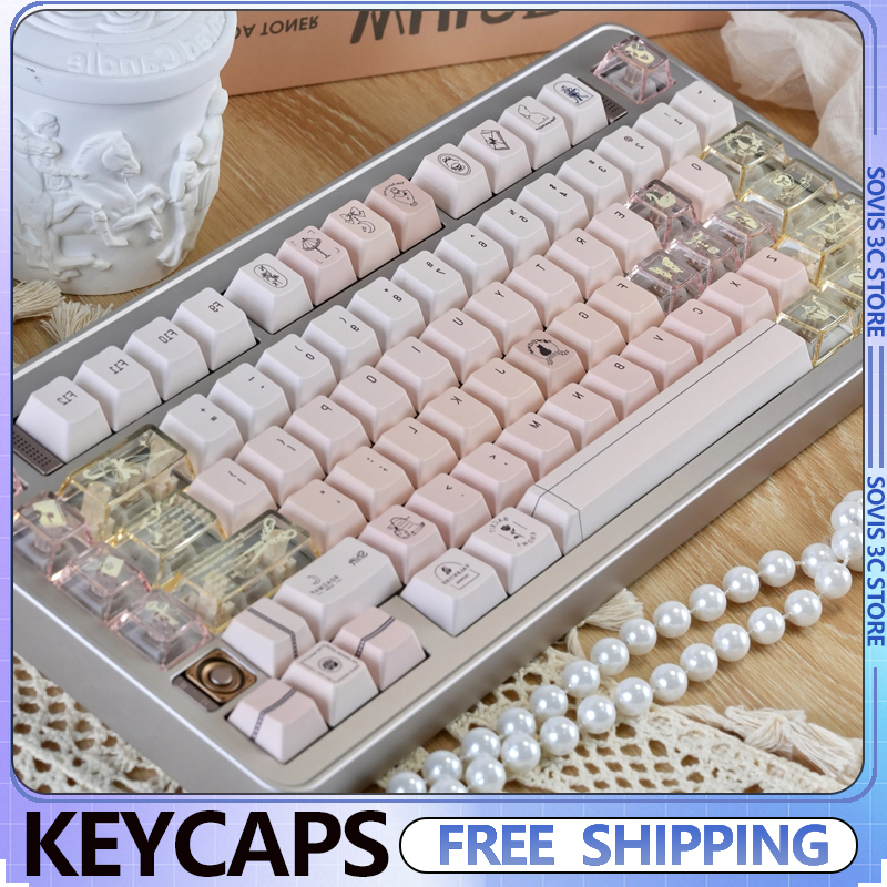 Champagne Pink Keycap Set PC+P - Pc Gaming Pink incelemesi ve fiyatı