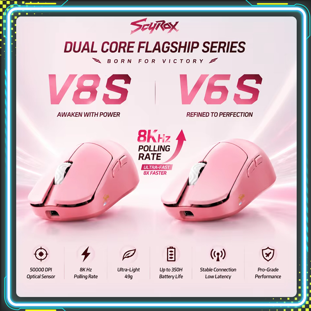 Scyrox V8s V6s Lightweight Wir - Wireless Gaming Mouse incelemesi ve fiyatı