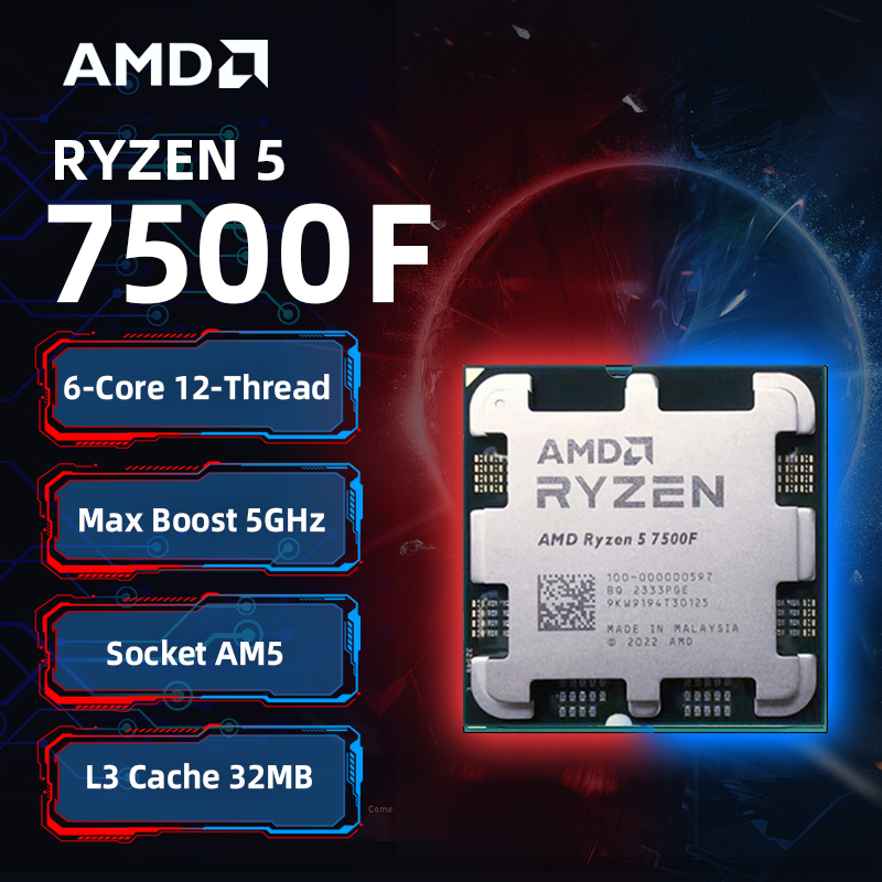 AMD Ryzen 5 7500F CPU AMD R5 7 - Pc Gaming Amd Ryzen 5 incelemesi ve fiyatı
