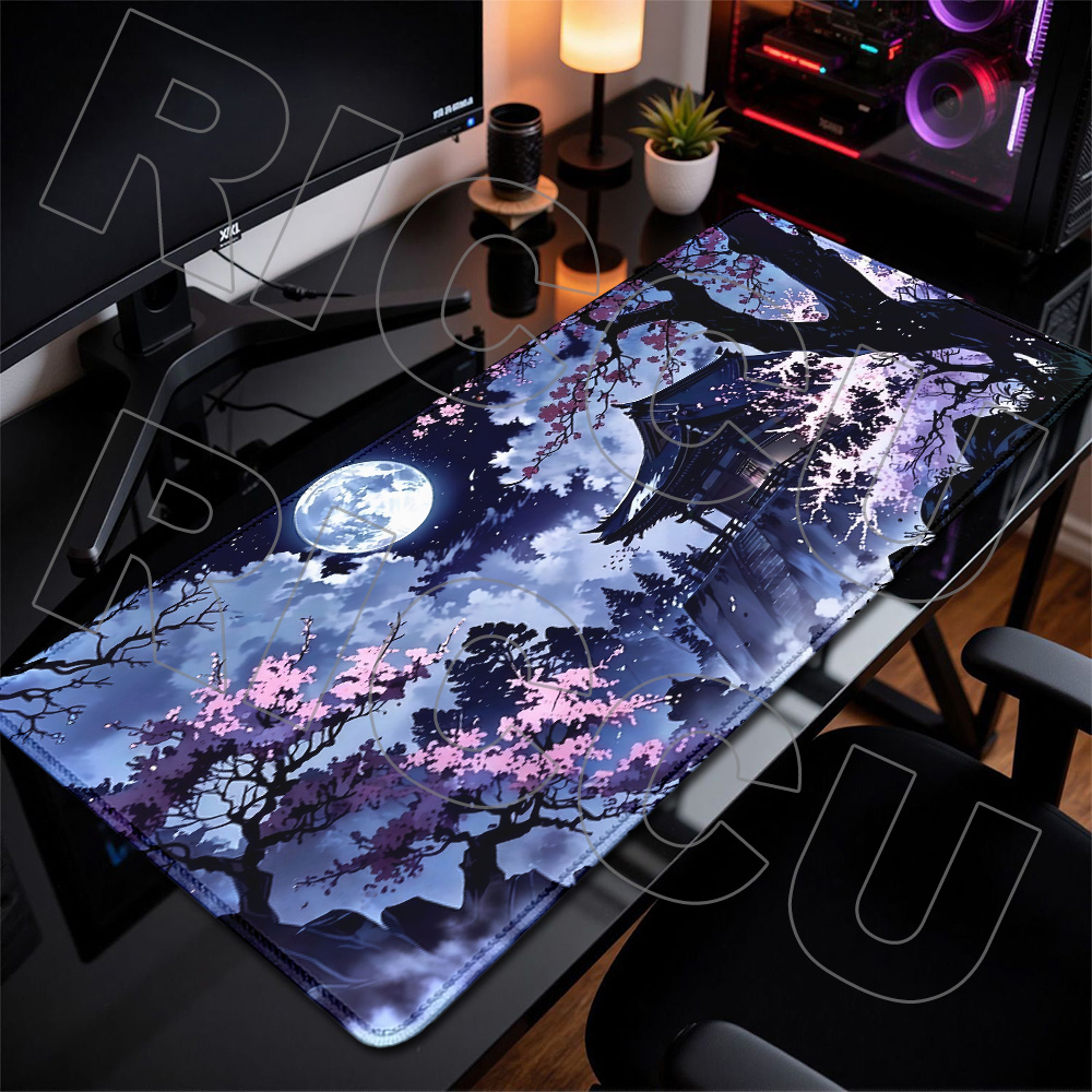 XXL Cherry Blossoms Desk Mat R - Pc Gaming Pink incelemesi ve fiyatı