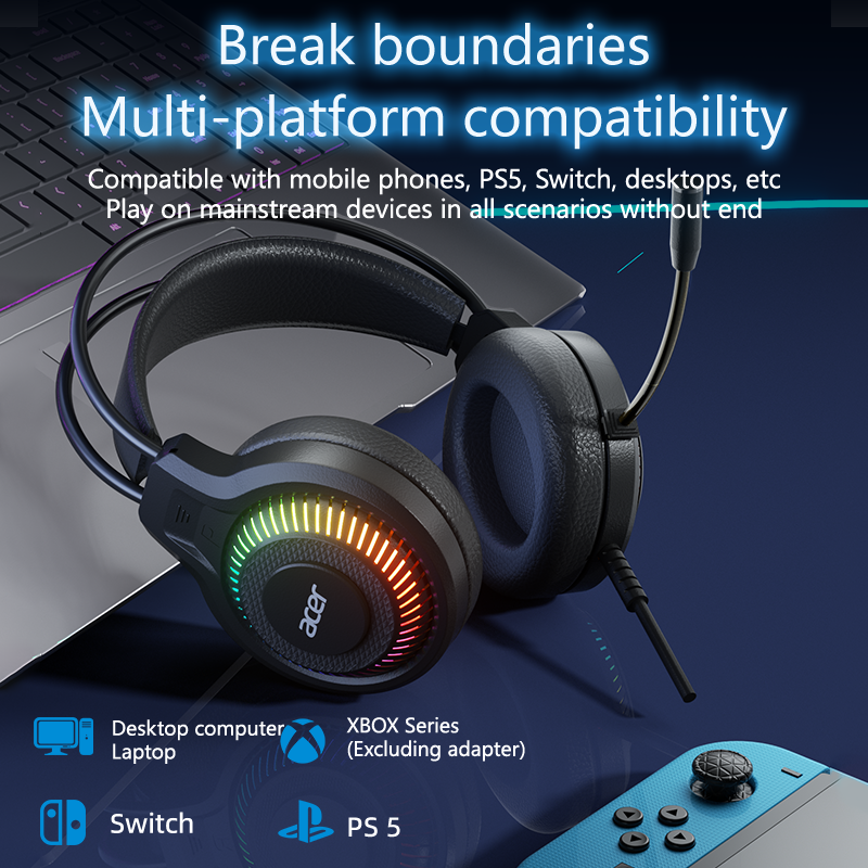 Acer Gaming Headphones with Mi - Pc Gaming Vr Headset incelemesi ve fiyatı